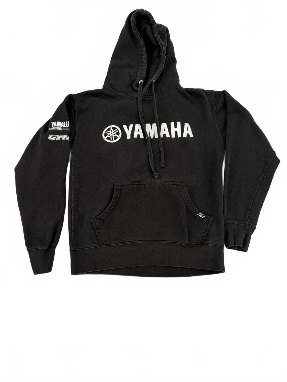 Yamaha Hoodie Size M Black Vintage Streetwear Relaxed Fit